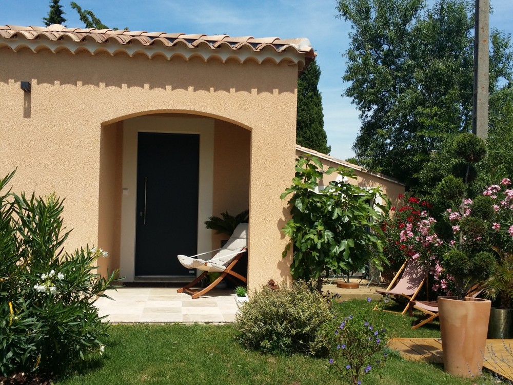 Maison en L 120 m²